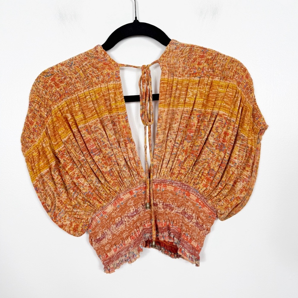 Free People Next Vacation Boho Top Small - Picture 6 of 7